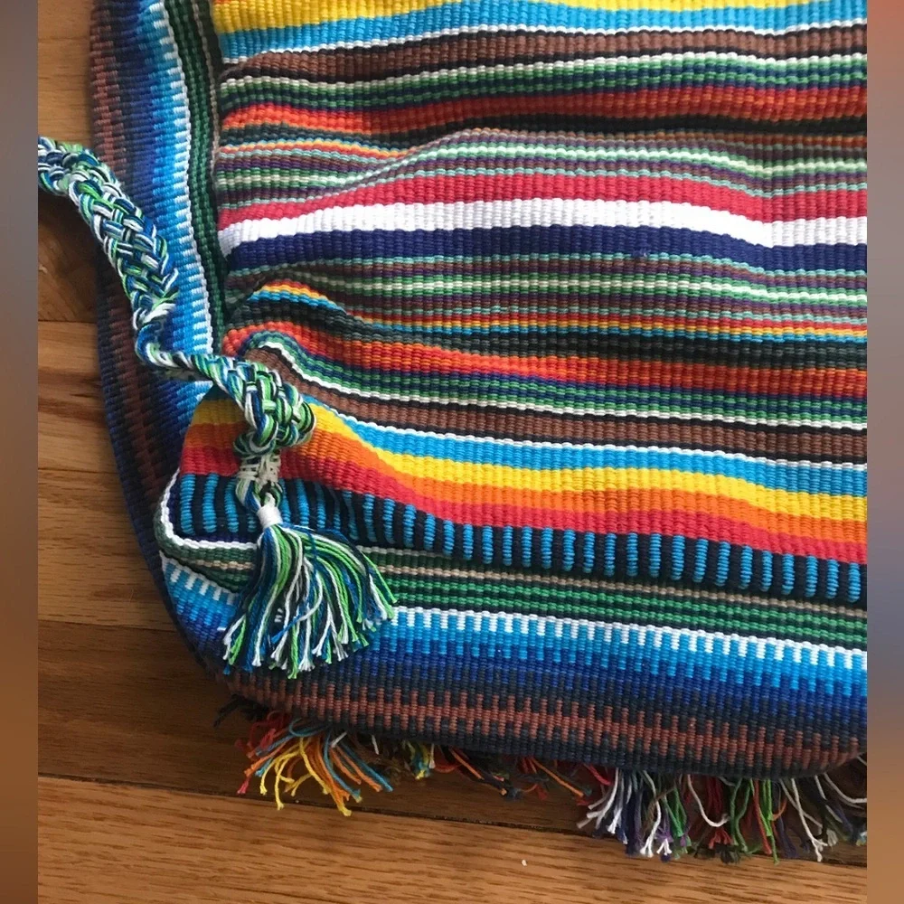 Vintage‎ Colorful Woven Backpack